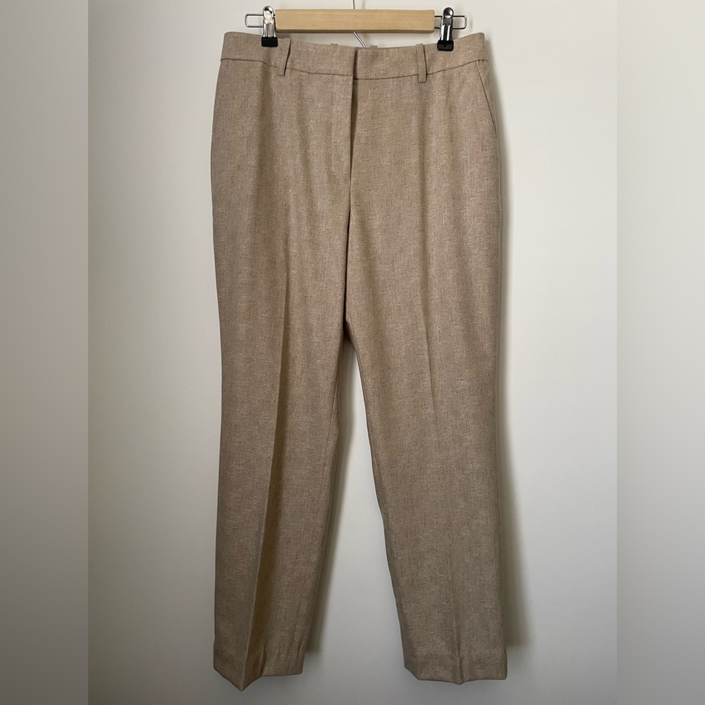 LAFAYETTE 148 ‘Clinton’ Virgin Wool Trouser Pants Women’s Size 6 - Picture 4 of 12